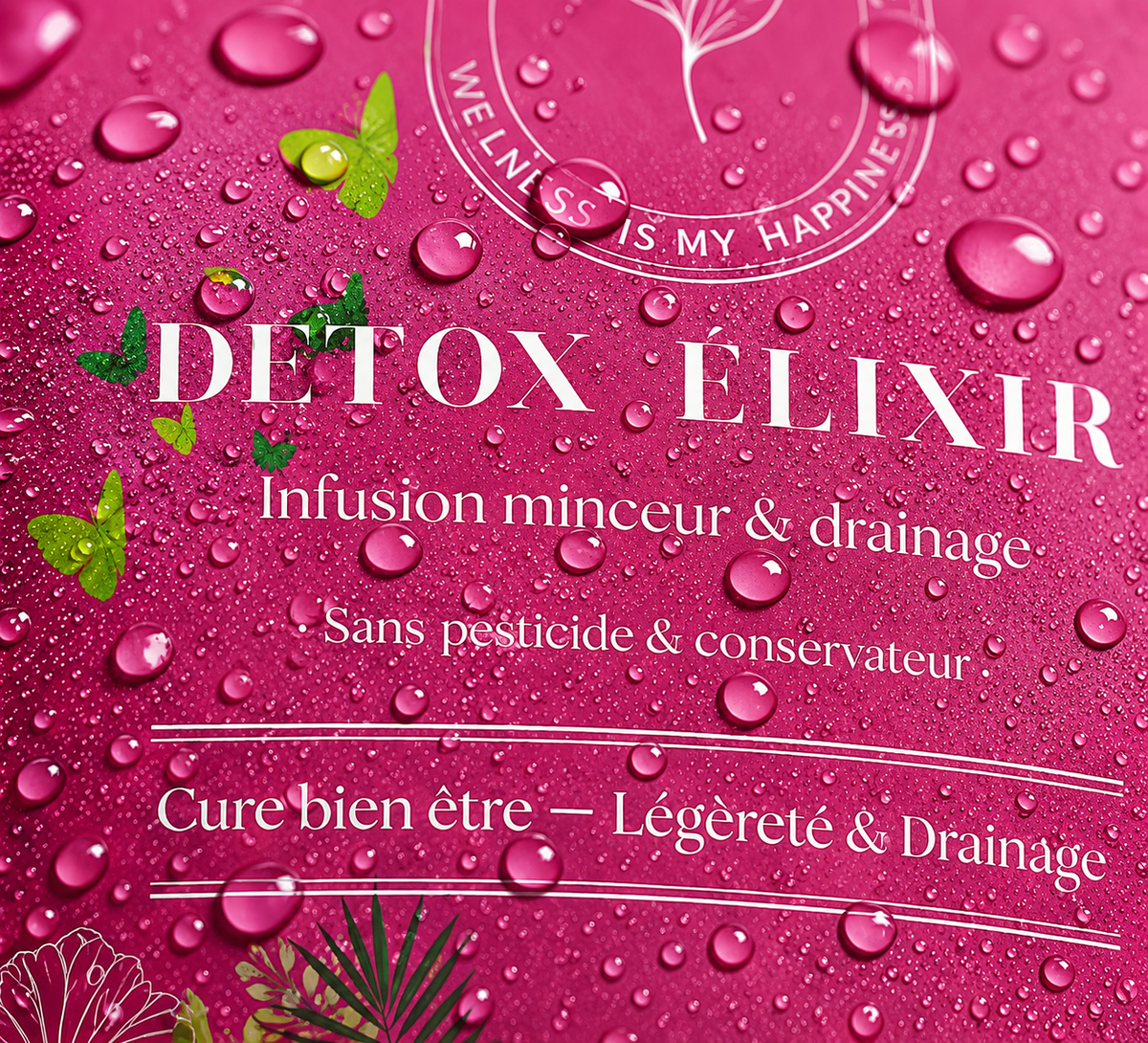J&R Elixir – Thé Détox Express Minceur & Draineur Naturel | Confort & légèreté au quotidien 🇫🇷