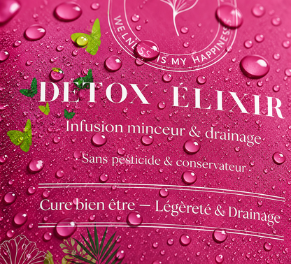 J&R Elixir – Thé Détox Express Minceur & Draineur Naturel | Confort & légèreté au quotidien 🇫🇷