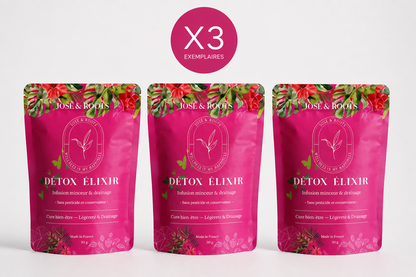 J&R Elixir – Thé Détox Express Minceur & Draineur Naturel | Confort & légèreté au quotidien 🇫🇷