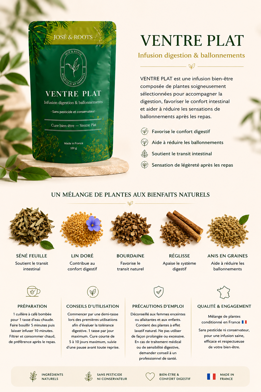 J&R VENTRE PLAT - Slim tea Premium Digestion & Ballonnements 🇫🇷