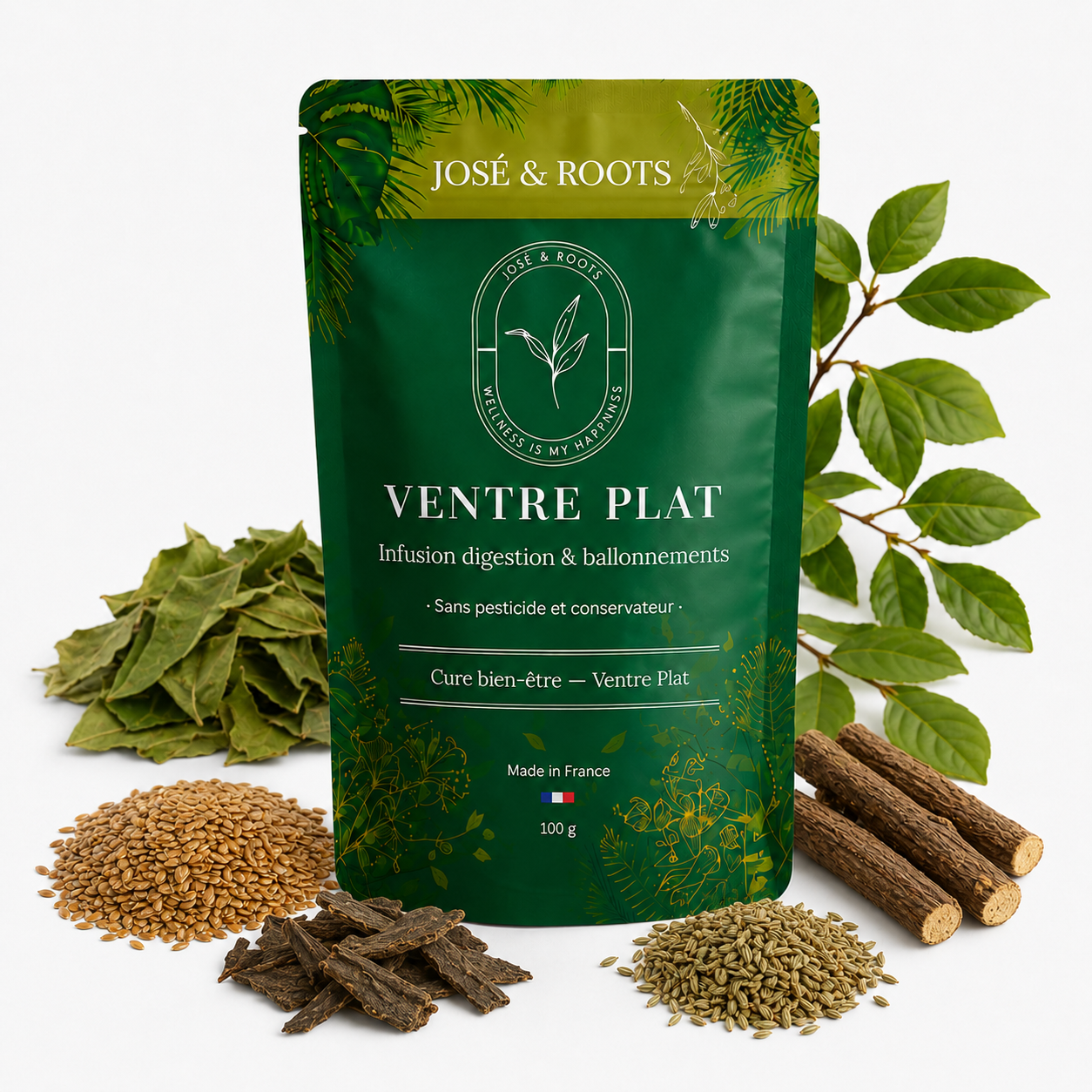 J&R VENTRE PLAT - Slim tea Premium Digestion & Ballonnements 🇫🇷